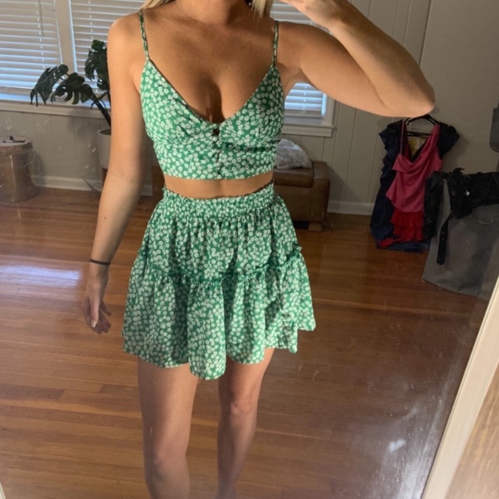Two Piece Floral Set